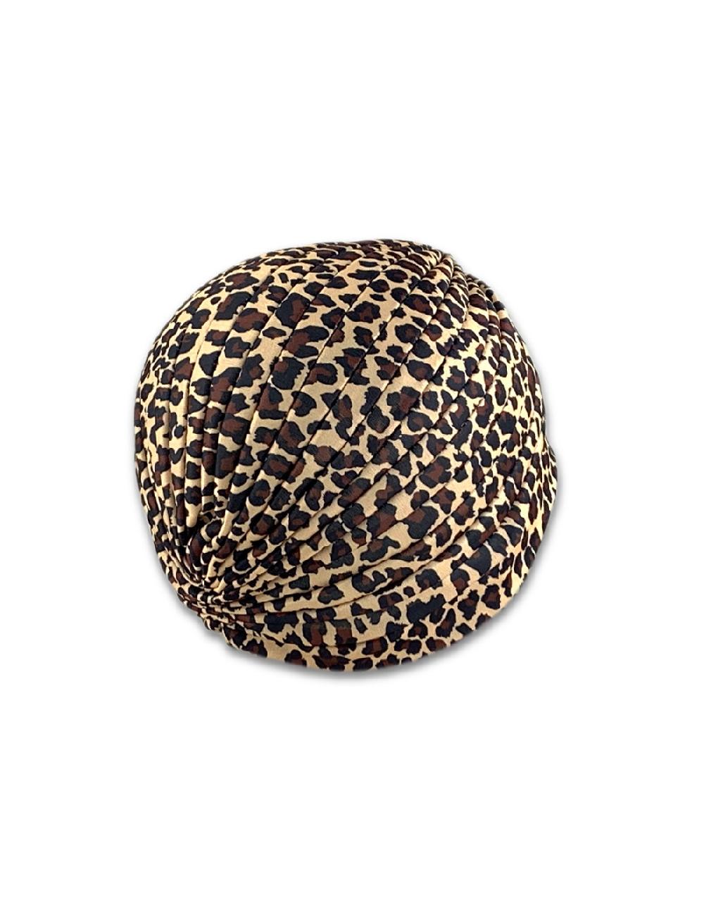 Sombreros Albero Turbante Basic Leopardo