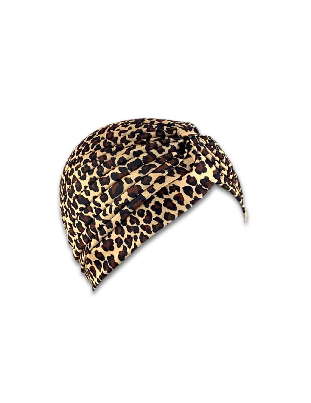 sombreros albero Turbante Basic Leopardo