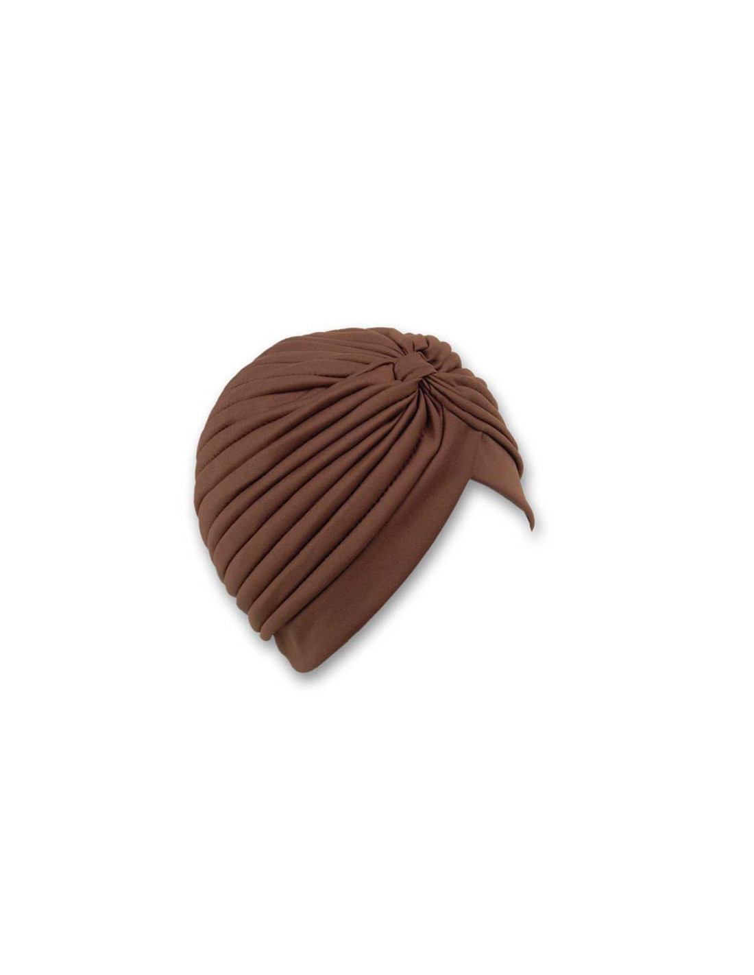 Sombreros Albero Turbante Basic Marrón