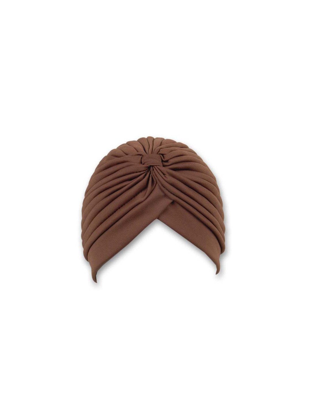 sombreros albero Turbante Basic Marrón