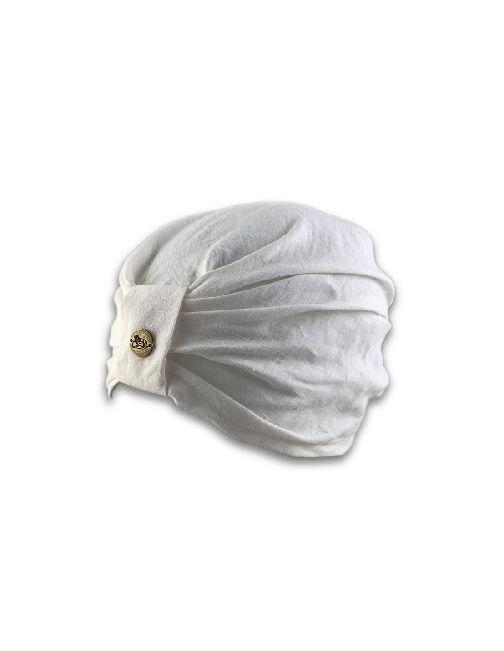 sombreros albero Turbante Nami Blanco