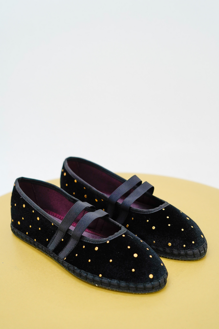 sophie and lucie BAILARINA TERCIOPELO NEGRO