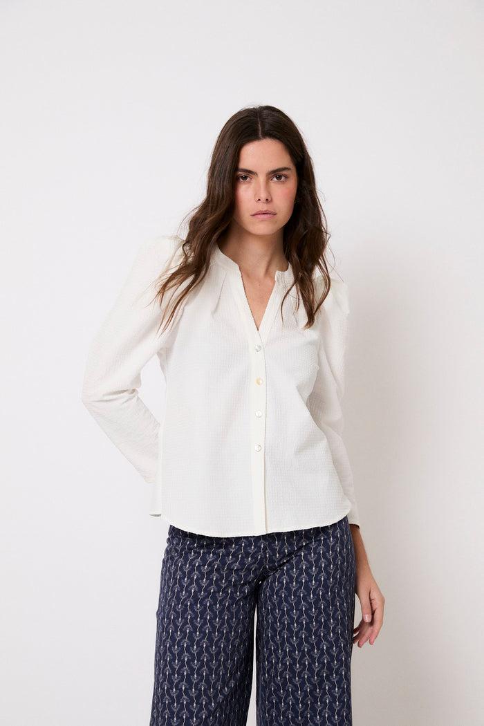 Sophie And Lucie BLUSA ALICE CUADRILLE CRUDO