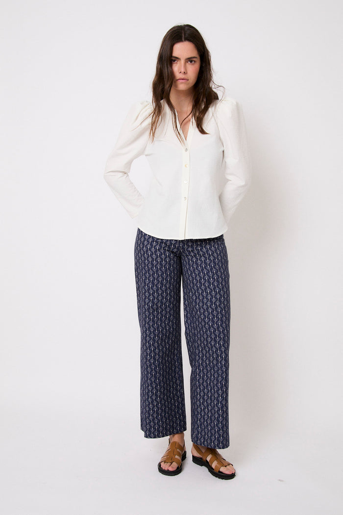 Sophie And Lucie BLUSA ALICE CUADRILLE CRUDO