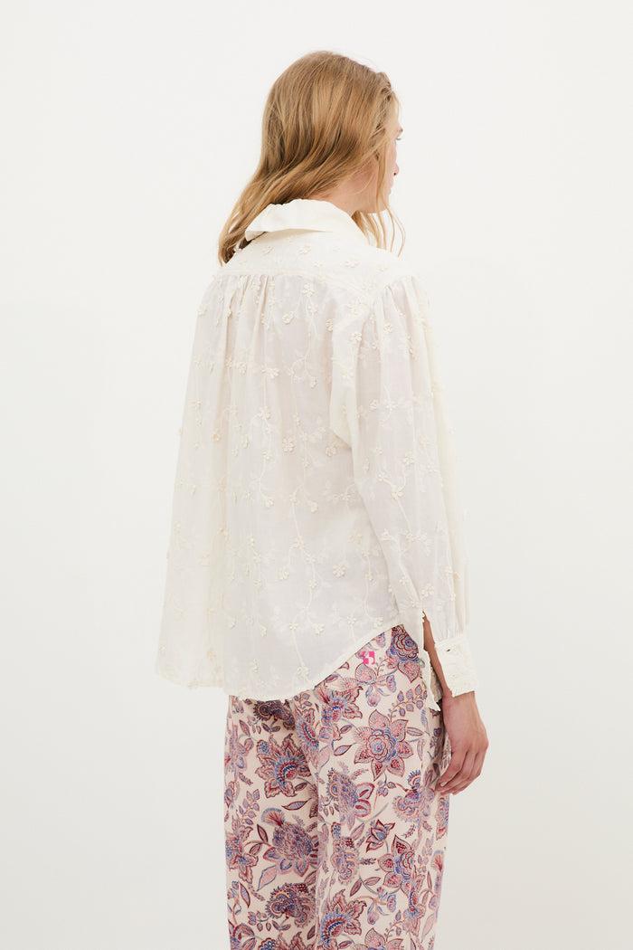 Sophie And Lucie BLUSA MARIBEL FLOR CRUDO