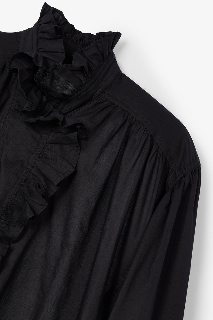 Sophie And Lucie BLUSA MARIBEL VOILE NEGRO