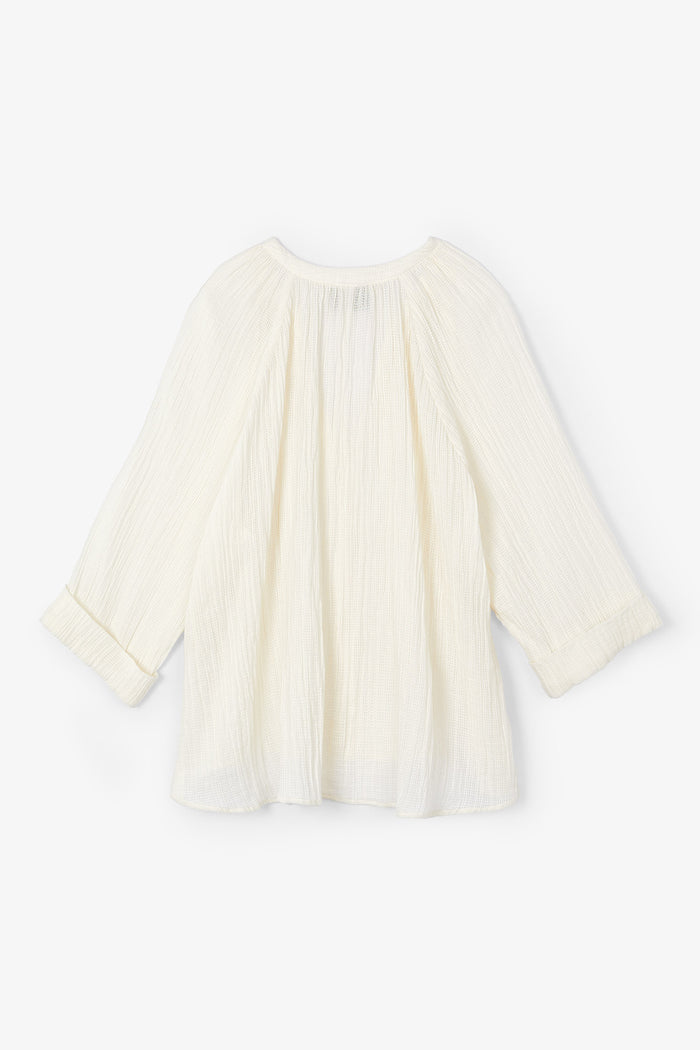 Sophie And Lucie BLUSA MOLLI ARRUGUILLA CRUDO