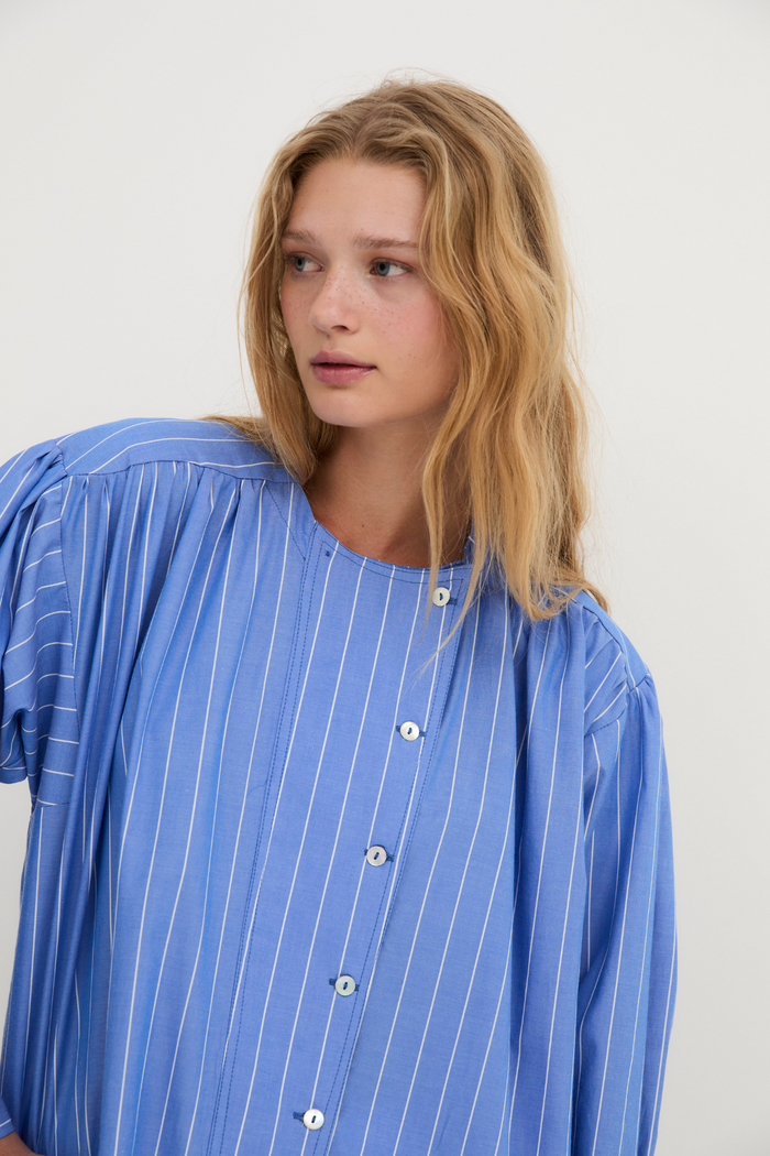 Sophie And Lucie BLUSA TIRSO DIPLOMÁTICO AZUL