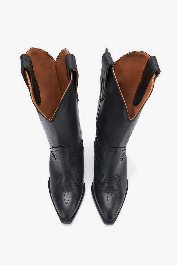 Sophie And Lucie BOTÍN COWBOY NEGRO