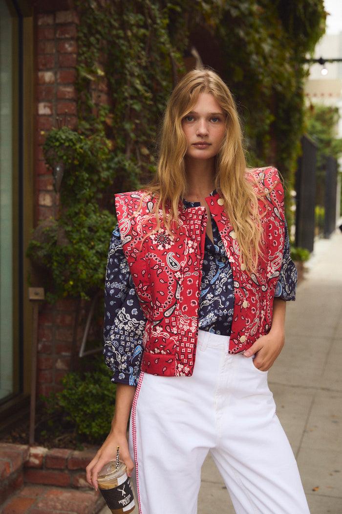 Sophie And Lucie CHALECO PAULA BANDANA ROJO