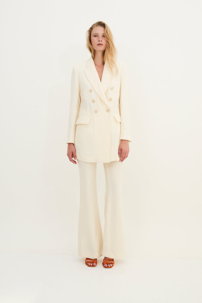 Sophie And Lucie CHAQUETA CRUZADA JADE CRUDO