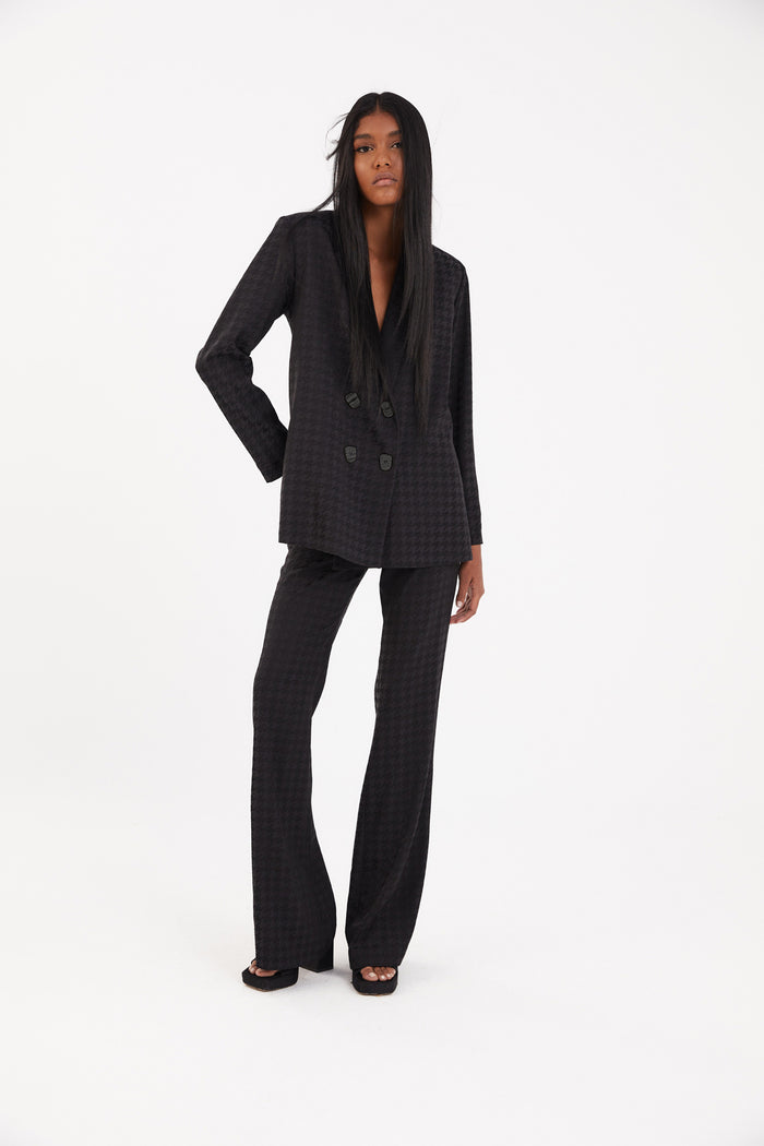 Sophie And Lucie CHAQUETA ICON PATA DE GALLO NEGRO