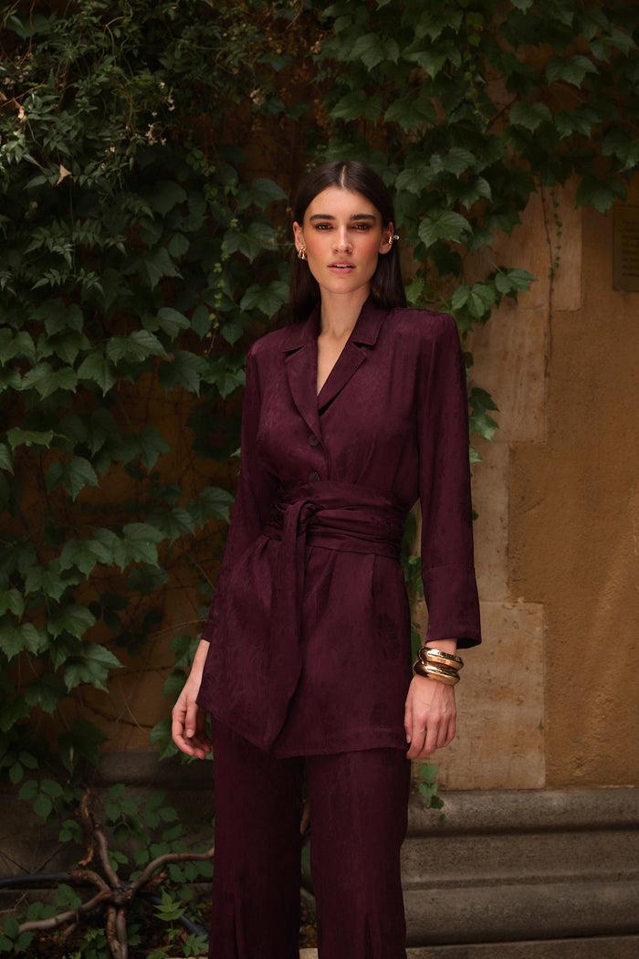 sophie and lucie CHAQUETA LION JCQ RETRO BURGUNDY