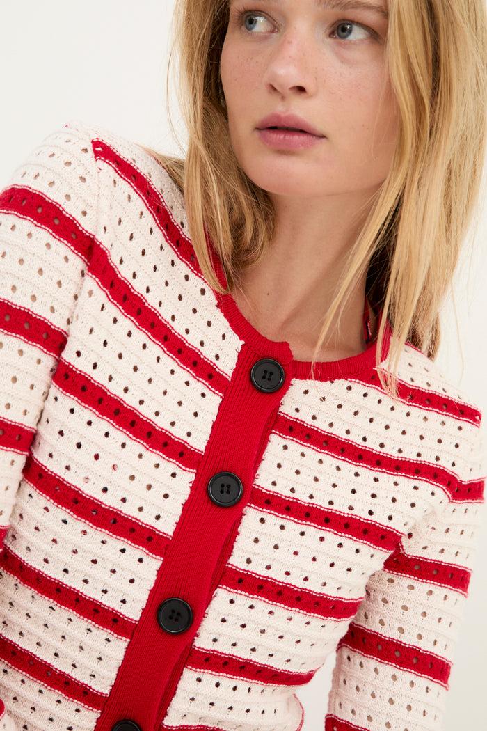 Sophie And Lucie CHAQUETA SASHA PUNTO ROJO