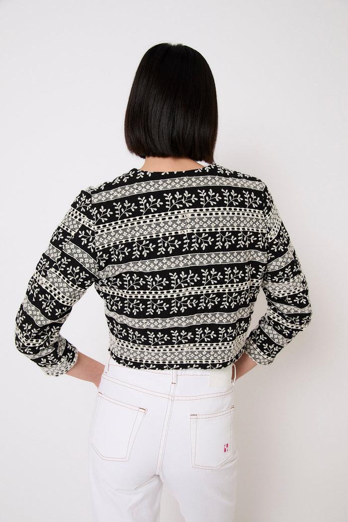 Sophie And Lucie CHAQUETA SEÚL CENEFAS NEGRO