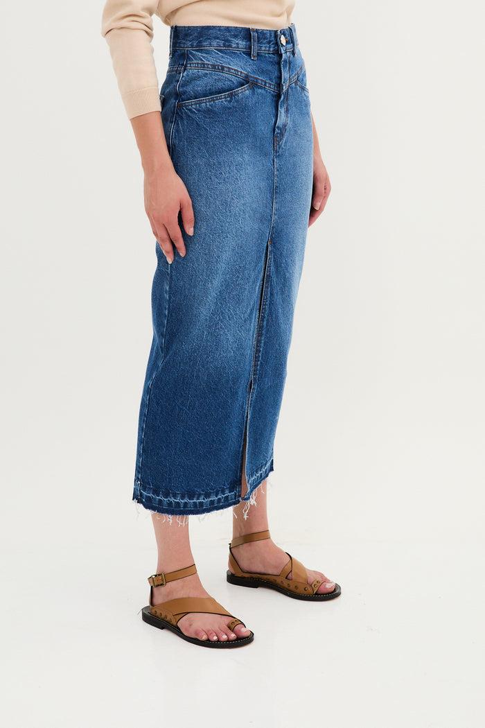 sophie and lucie FALDA CORSE DENIM AZUL