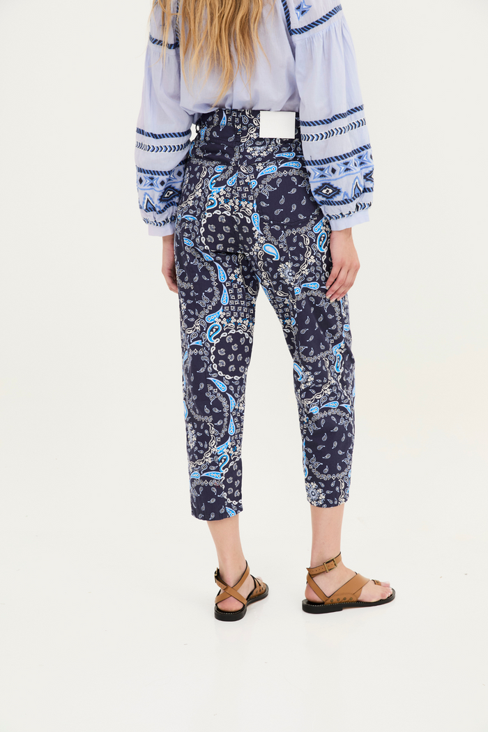 Sophie And Lucie JEANS CORSE BANDANA AZUL