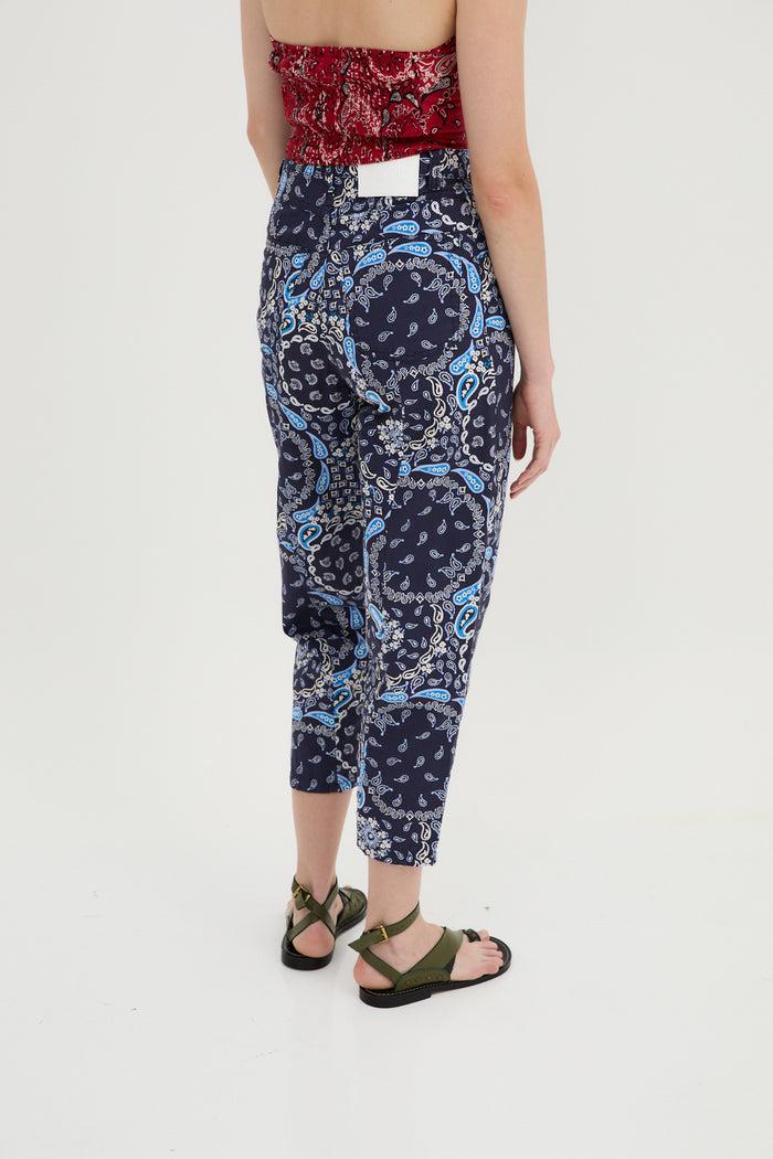 sophie and lucie JEANS CORSE BANDANA AZUL