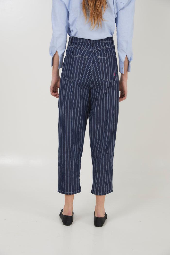 Sophie And Lucie JEANS LUCCI CORSÉ RAYAS MARINO