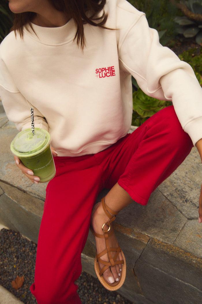 Sophie And Lucie JEANS MALIBU SARGA ROJO