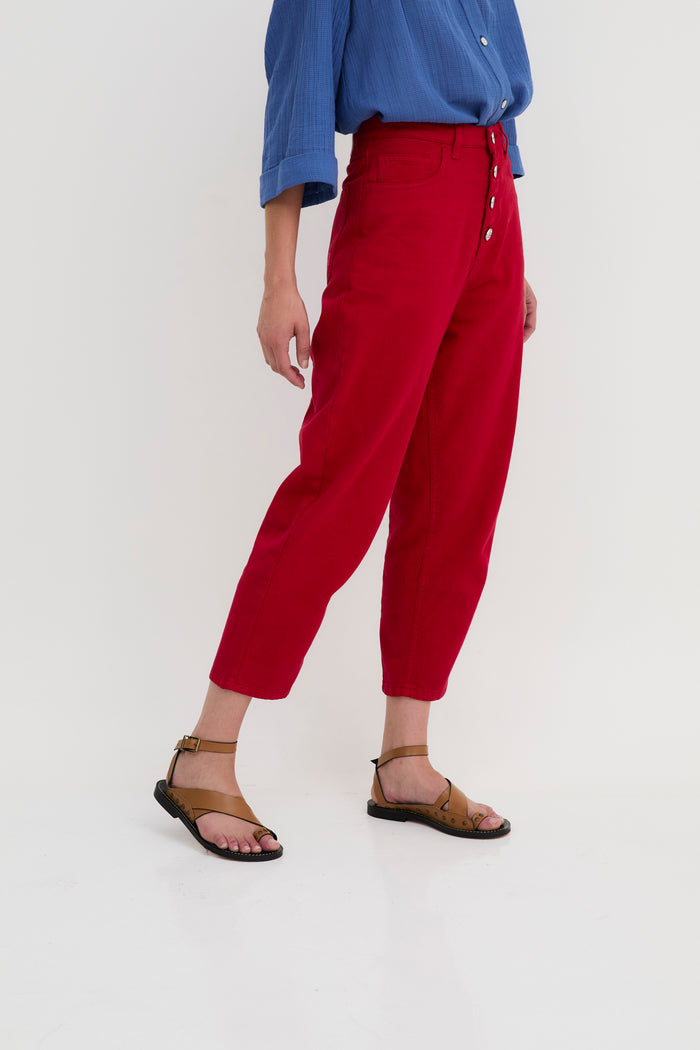 Sophie And Lucie JEANS MALIBU SARGA ROJO