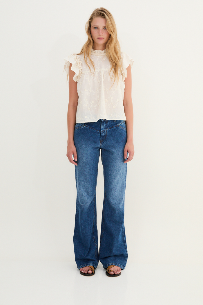 Sophie And Lucie JEANS NEVADA SARGA AZUL