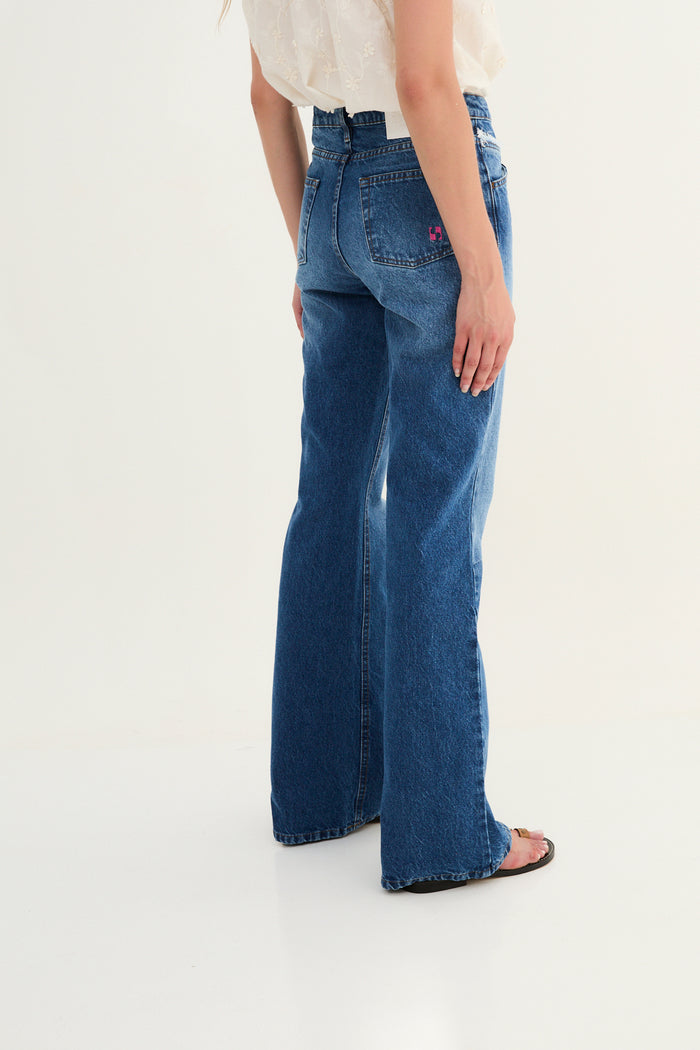 Sophie And Lucie JEANS NEVADA SARGA AZUL