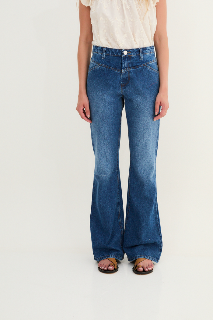 sophie and lucie JEANS NEVADA SARGA AZUL