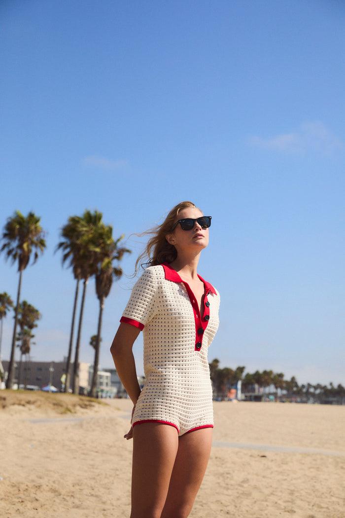 sophie and lucie MONO SASHA PUNTO ROJO