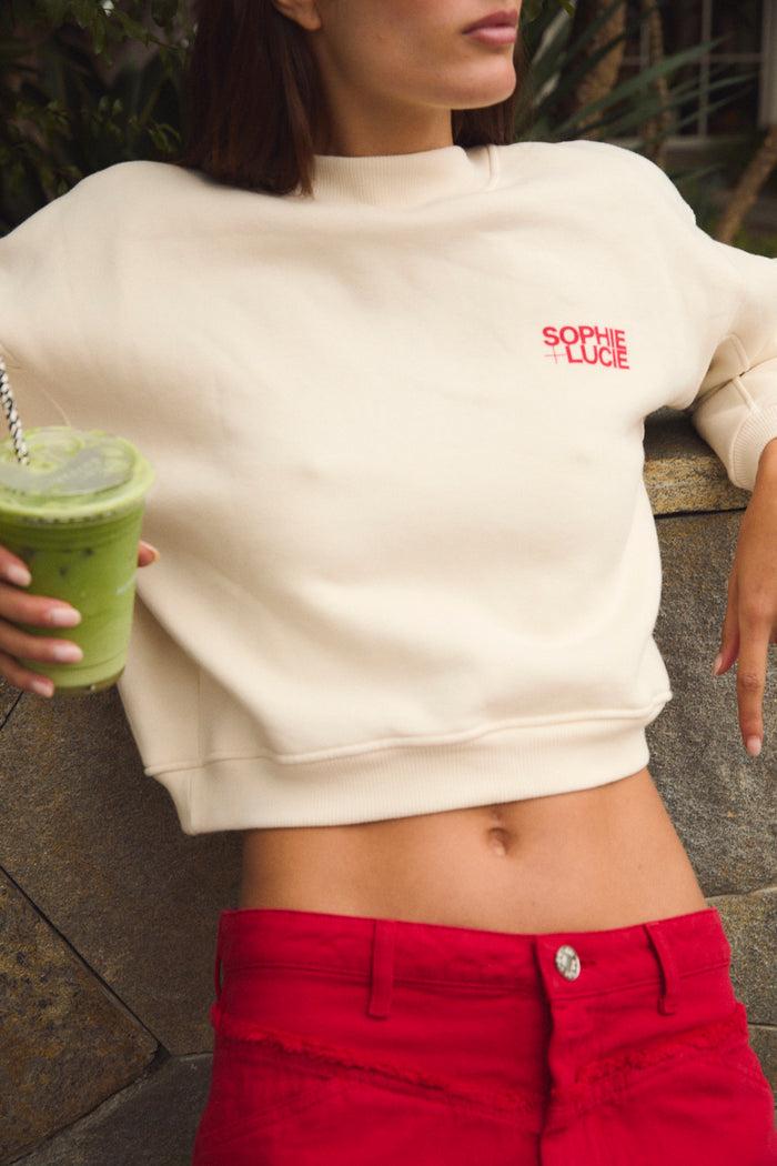 Sophie And Lucie SUDADERA BUDY CRUDO