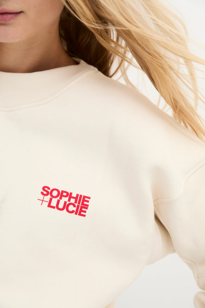 Sophie And Lucie SUDADERA BUDY CRUDO