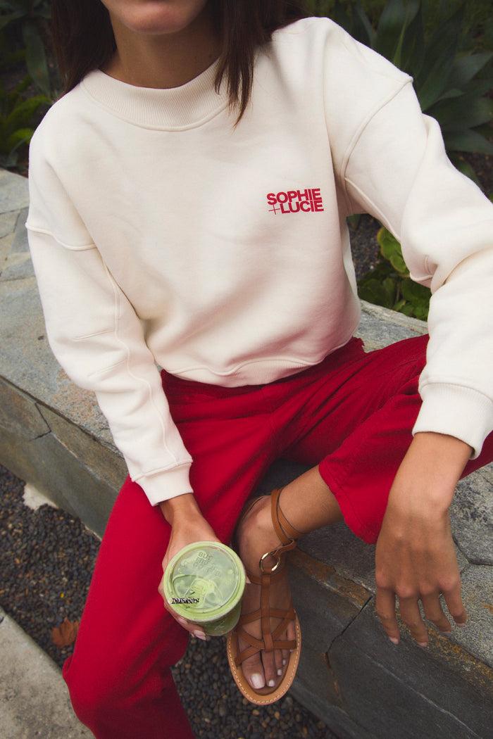 sophie and lucie SUDADERA BUDY CRUDO