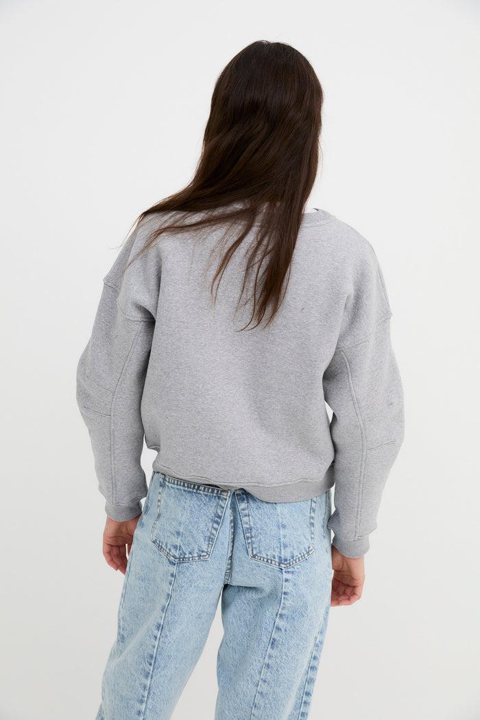 Sophie And Lucie SUDADERA BUDY GRIS