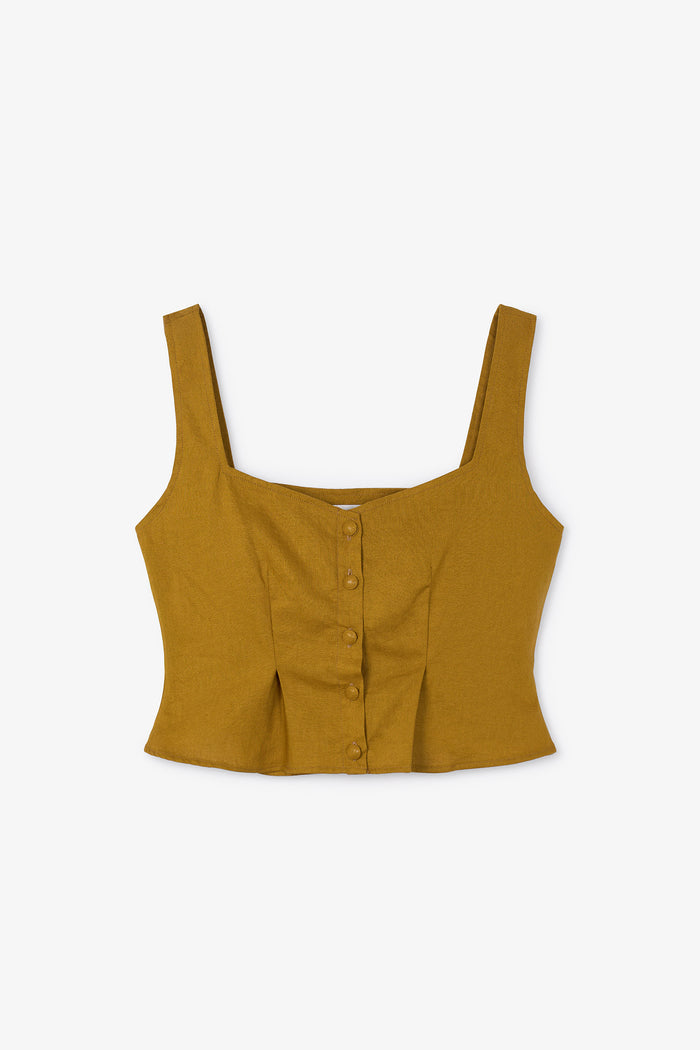 Sophie And Lucie TOP BORA HILO CANELA