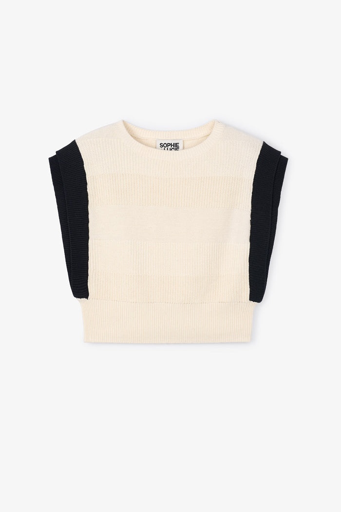 Sophie And Lucie TOP ORI PUNTO BICOLOR