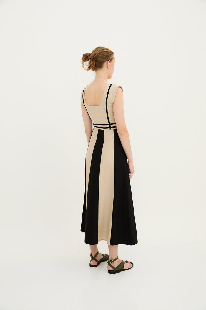 Sophie And Lucie TOTAL LOOK CINTAS ALGODÓN BEIGE