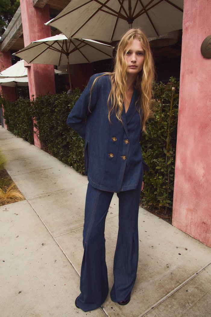 sophie and lucie TOTAL LOOK ICON TENCEL AZUL