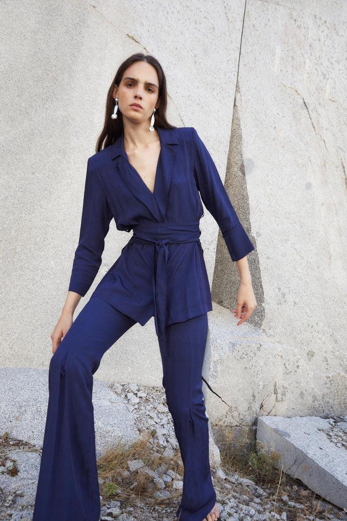 Sophie And Lucie TOTAL LOOK LION JCQ ZIGZAG MARINO