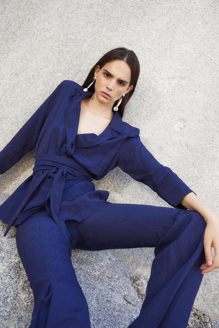 Sophie And Lucie TOTAL LOOK LION JCQ ZIGZAG MARINO