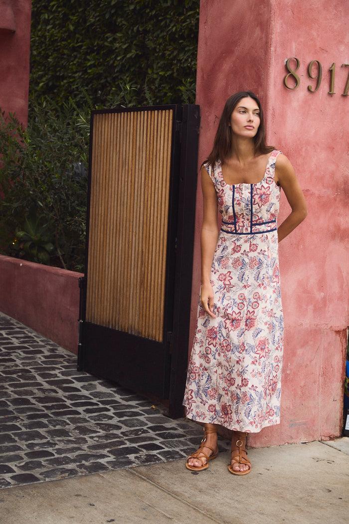 sophie and lucie VESTIDO CORSE PORCELANA CRUDO