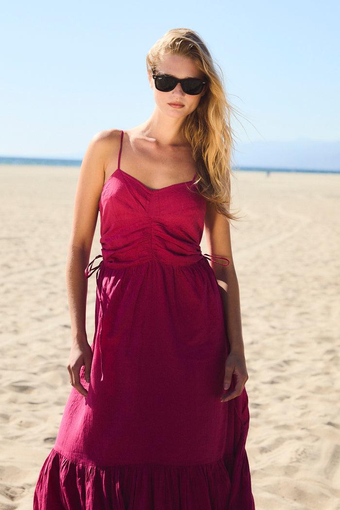 Sophie And Lucie VESTIDO ISI VOILE CIRUELA