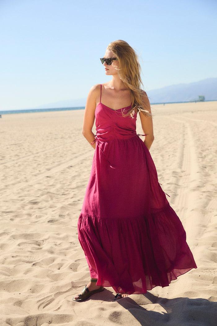 Sophie And Lucie VESTIDO ISI VOILE CIRUELA