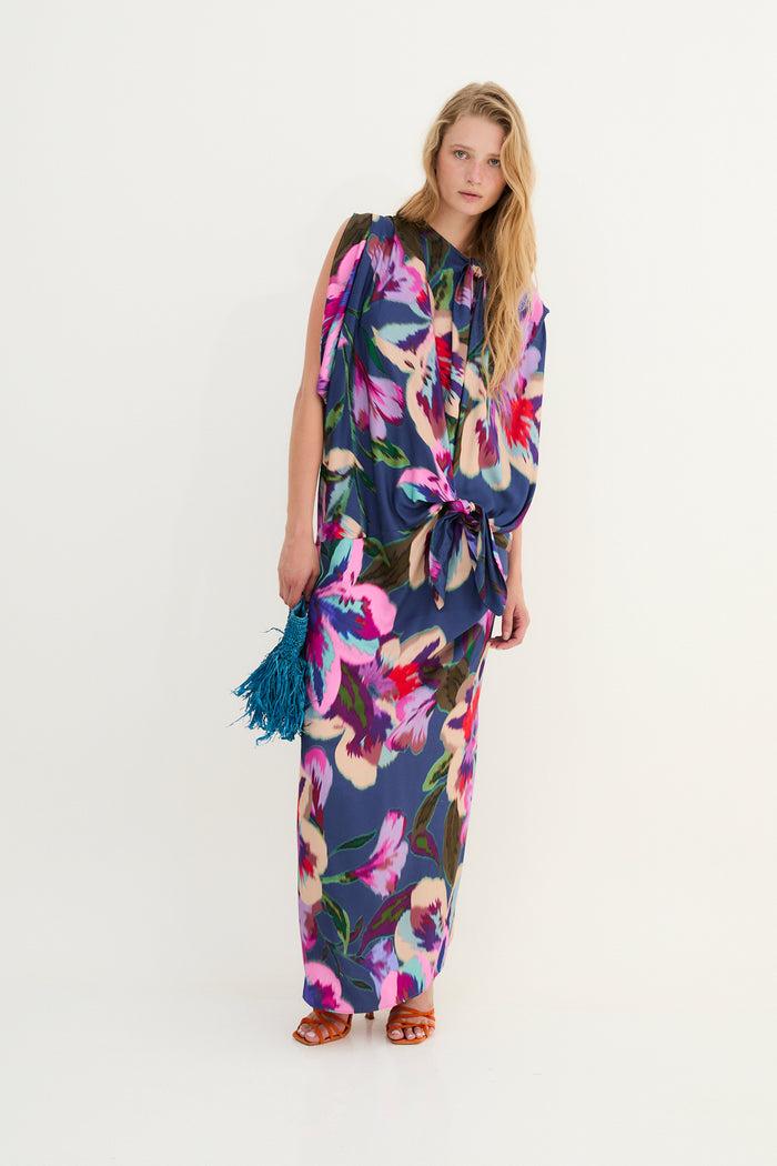 Sophie And Lucie VESTIDO ITALIANO MONET AZUL