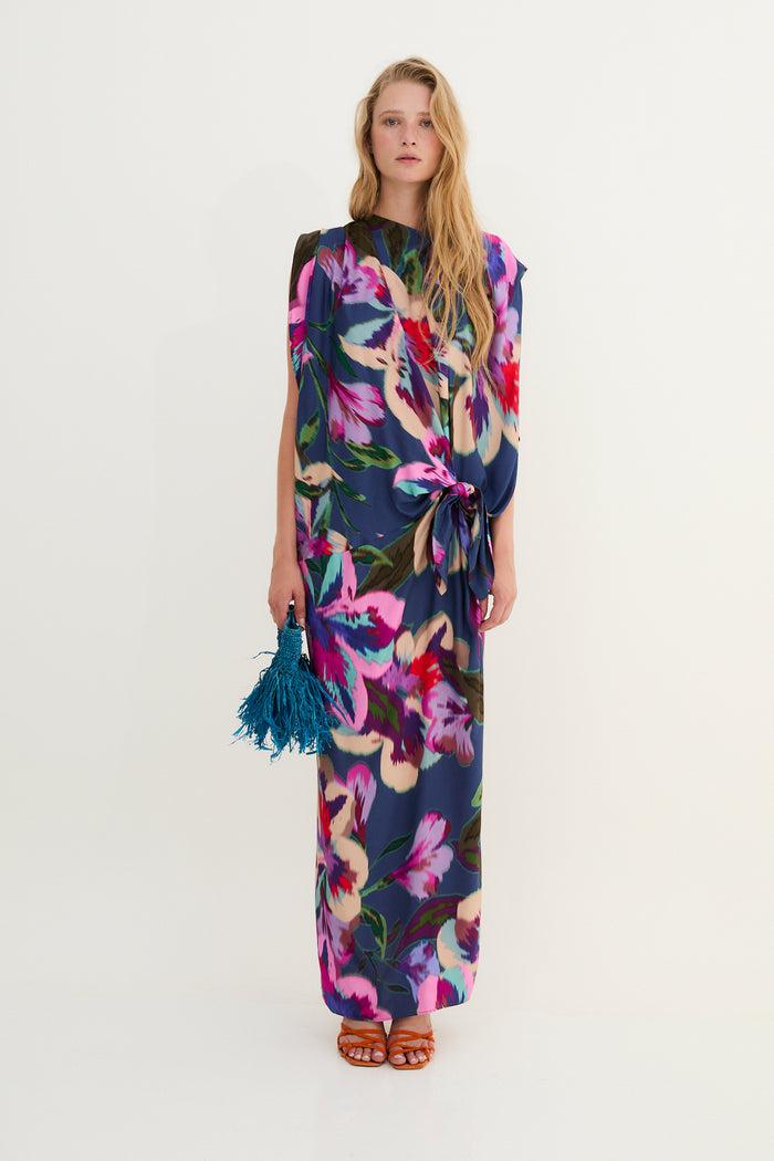 sophie and lucie VESTIDO ITALIANO MONET AZUL