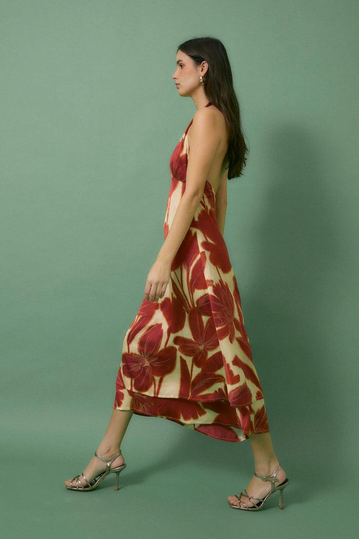 Sophie And Lucie VESTIDO PATRICIA NENUFAR CARMESI