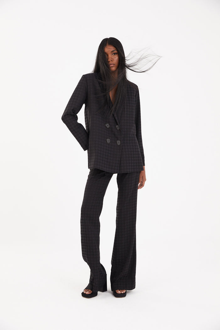 sophie and lucie TOTAL LOOK ICON PATA DE GALLO NEGRO