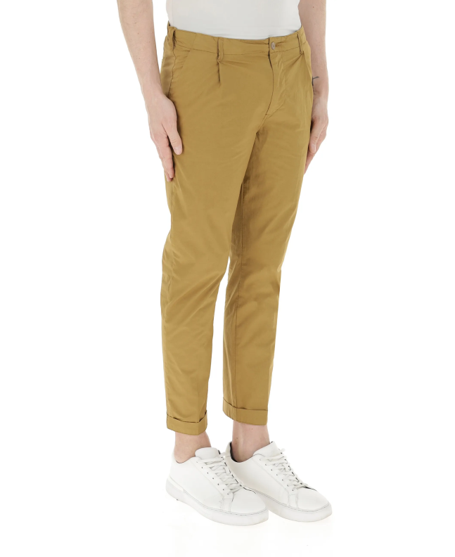 Spezial Madrid 40 Weft Joec Regular Slim Chino Camel