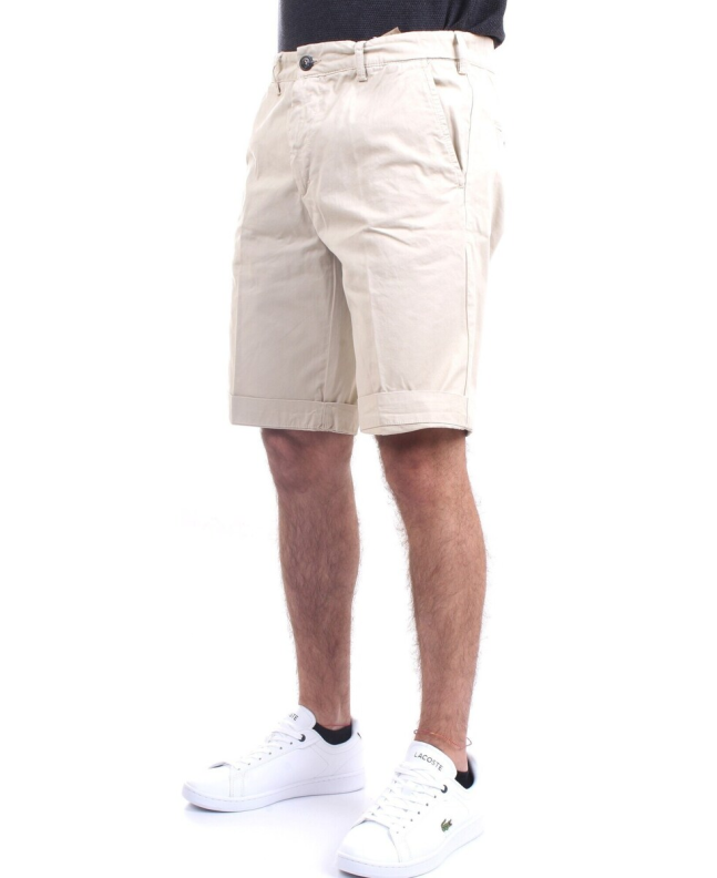 Spezial Madrid 40 Weft Sergentbe Bermuda Short Light Grey