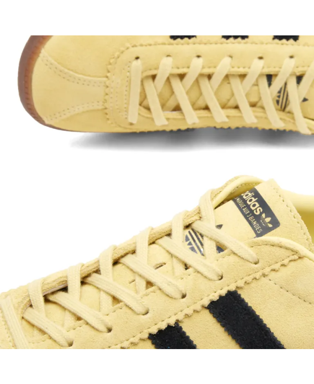 Spezial Madrid Adidas Bermuda Powder Yellow Core Black & Grey Three
