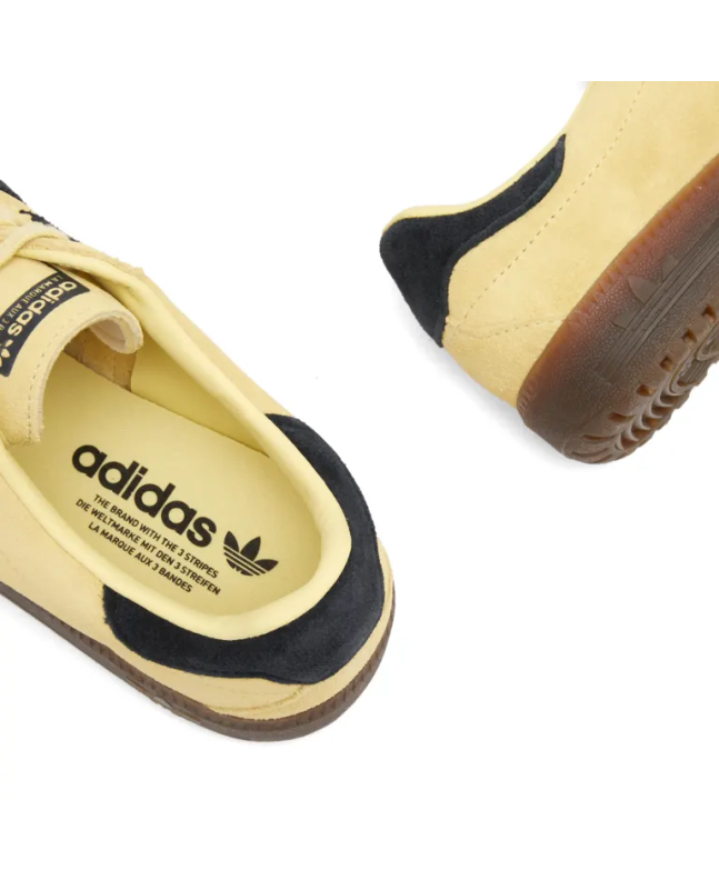 Spezial Madrid Adidas Bermuda Powder Yellow Core Black & Grey Three